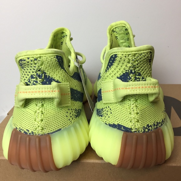 SOLD Adidas Yeezy Boost 350 V2 Semi Frozen Yellow - Picture 4 of 8